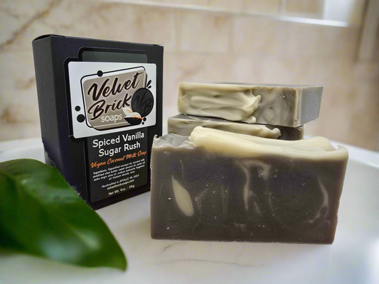 Spiced Vanilla Sugar Rush 4oz. Coconut Milk Soap