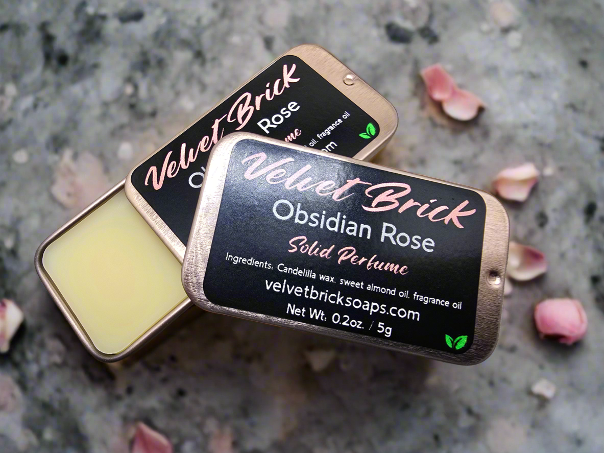 Obsidian Rose Solid Perfume 0.2oz