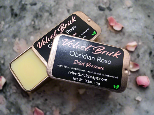 Obsidian Rose Solid Perfume 0.2oz