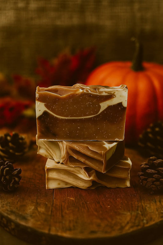 Frosted Pumpkin 4 Oz. Coconut Milk Soap