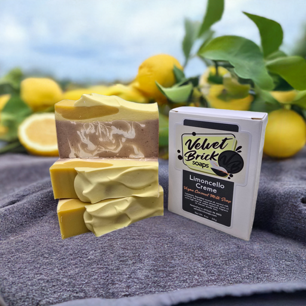 Limoncello Creme 4oz. Coconut Milk Soap