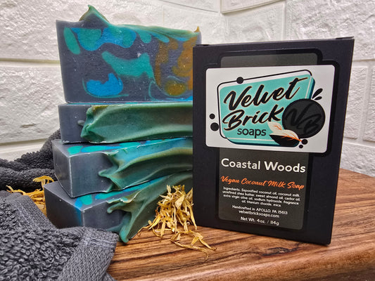 Coastal Woods Coconut Milk Soap 4oz.