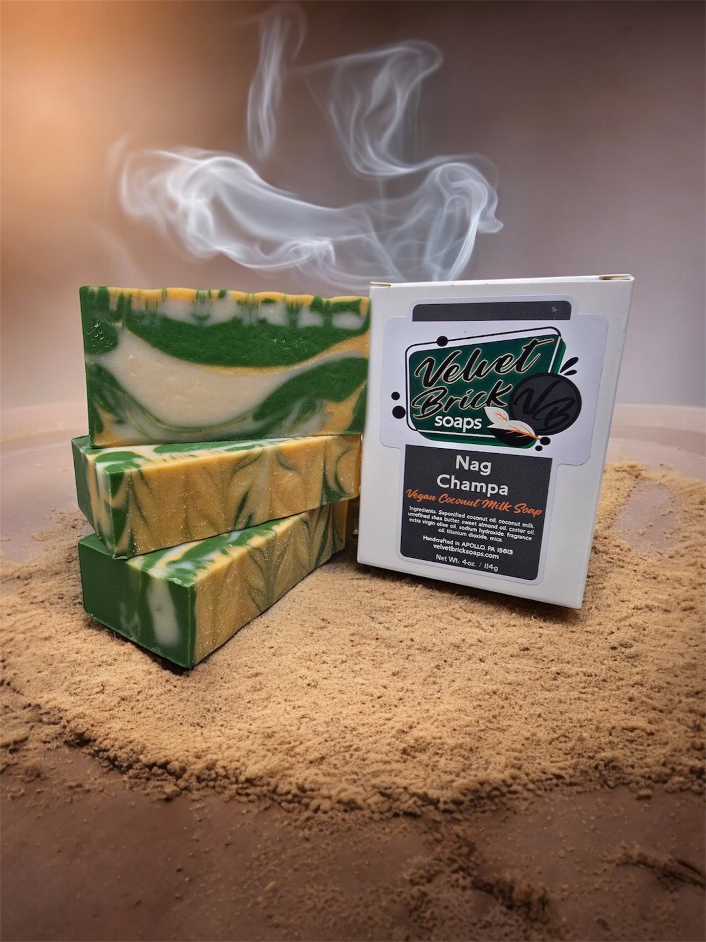 Nag Champa 4oz Coconut Milk Soap