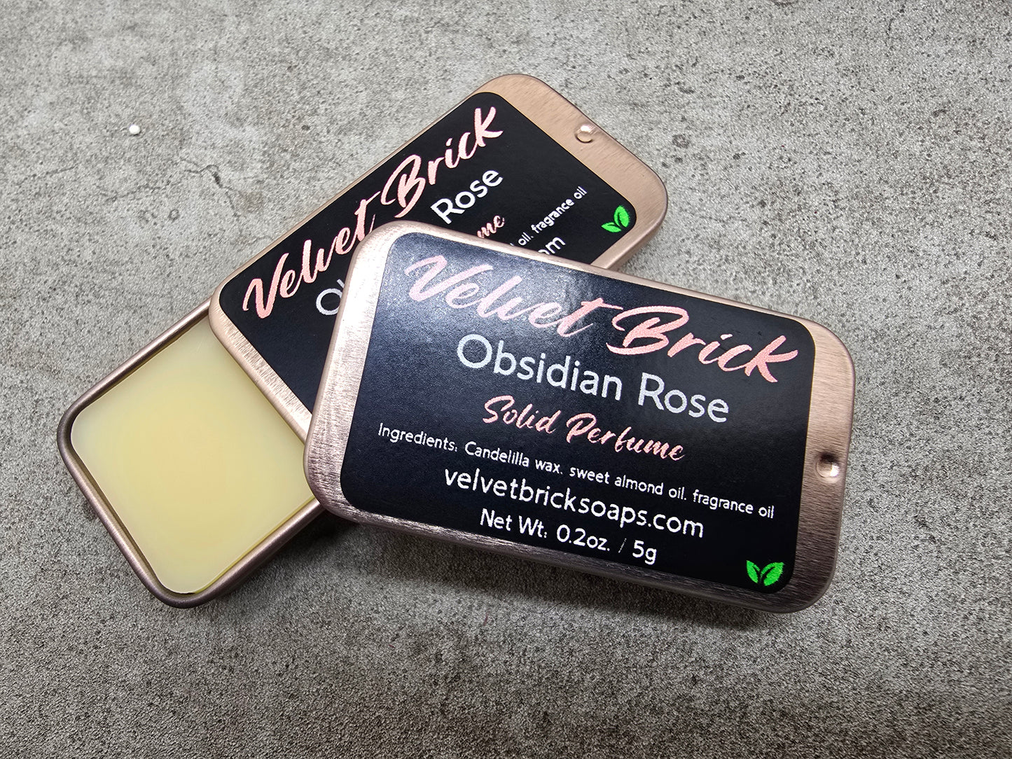 Obsidian Rose Solid Perfume 0.2oz